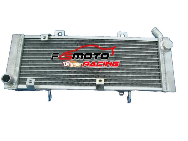Aluminiumradiator, holdbar legeringskonstruktion, TIG-svejste tanke, spejlpoleret finish