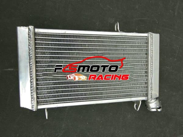 Aluminiumkylare för Suzuki SV650 SV650S, hög kylkapacitet, hållbar konstruktion, precisions TIG-svetsning