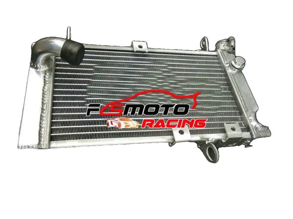 Aluminiumkylare för Suzuki SV650 SV650S, hög kylkapacitet, hållbar konstruktion, precisions TIG-svetsning