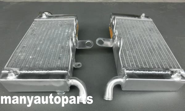 Honda XRV650 Africa Twin Aluminiumkylare, kraftig design, förbättrad kylkapacitet, TIG-svetsad konstruktion