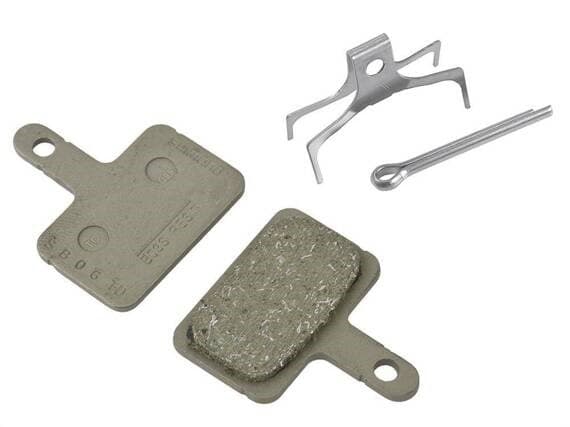 Shimano foringer, B05S harpikspuder med fjeder - 25 par