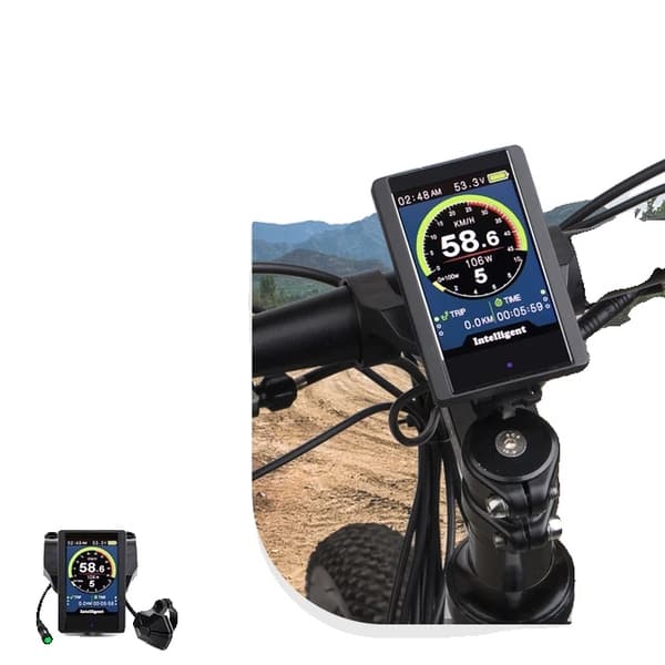 Elcykelkit, LCD-färgskärm, tillämplig på Bafang 8FUN-motor., P850C