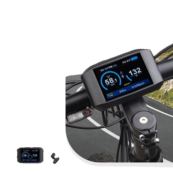 Sähköpyöräsarjat, LCD-värinäyttö, soveltuu Bafang 8FUN -moottorille., 750C Bluetooth