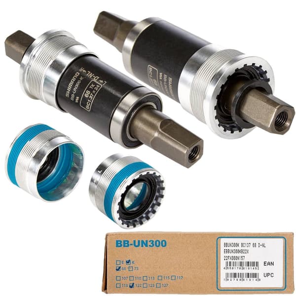SHIMANO KESKIÖLAATU 68/122.5MM BB-UN300 PAKKAUS BSA NELJÄ