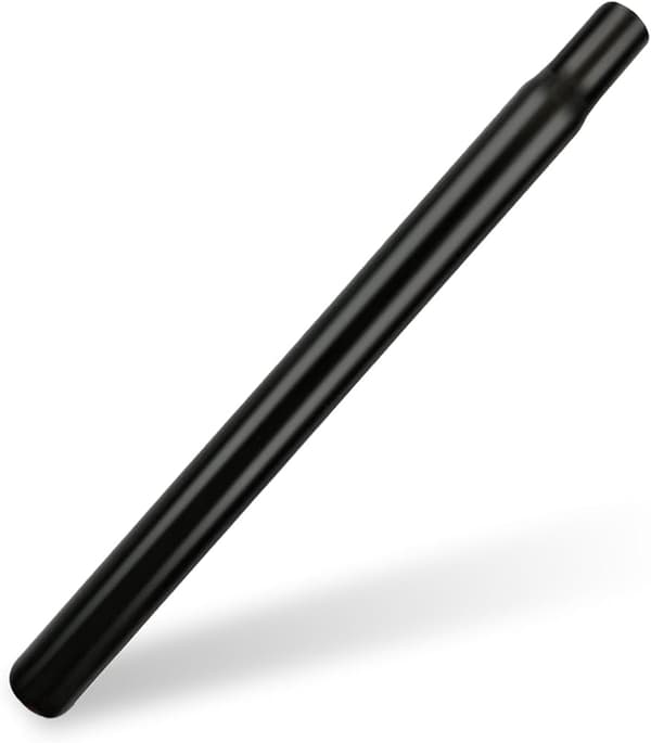 Stålsadelstolpe Sadelstolpe 25,4x300 mm Svart stål ZOOM