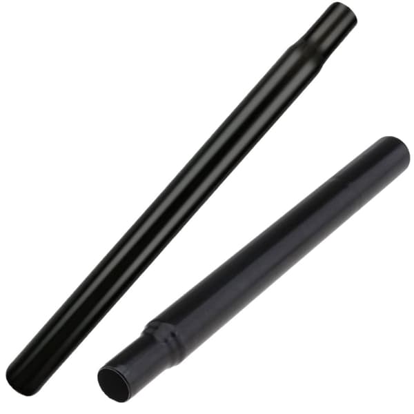 Stålsadelstolpe Sadelstolpe 25,4x300 mm Svart stål ZOOM