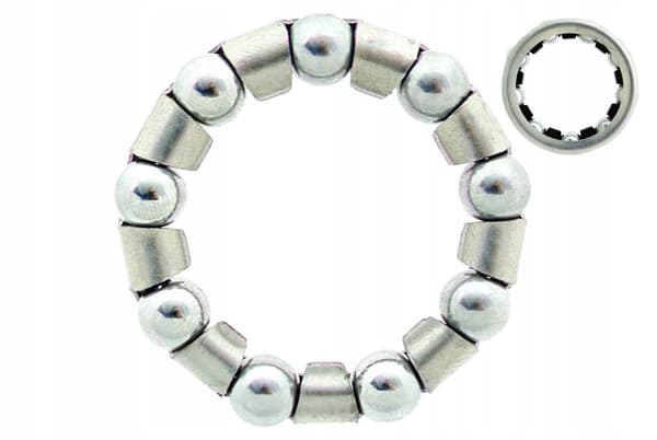 KULBUR/KRANS 1/4” x 9 för 35 mm vevlager