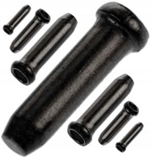 PROX Aluminium kabelende SORT