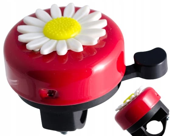 BØRNES CYKELKLOKKE STÅLBLOMST 55 MM