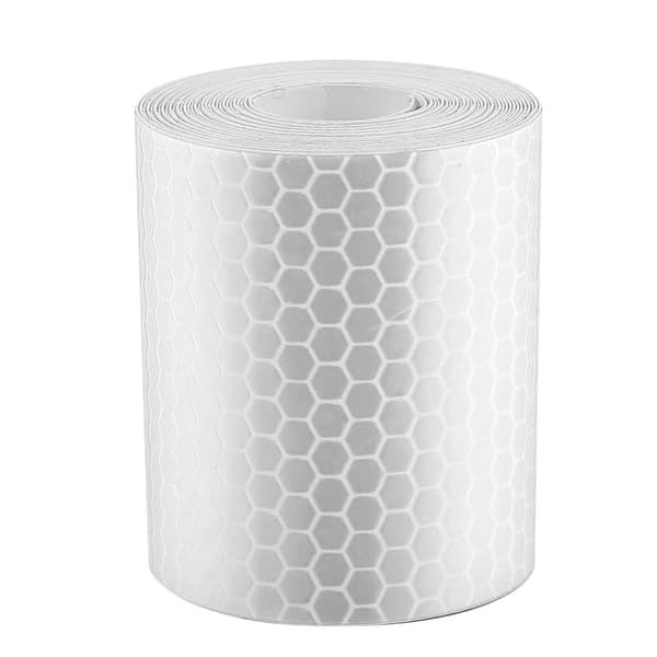Reflective Safety Tape Roll - 5cm x 3m - Silver - Perfect for Trailers, Cars and Bikes