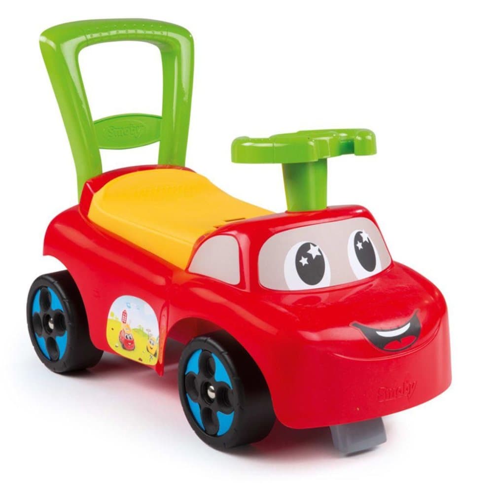 Smoby kørbar bil rød 443015