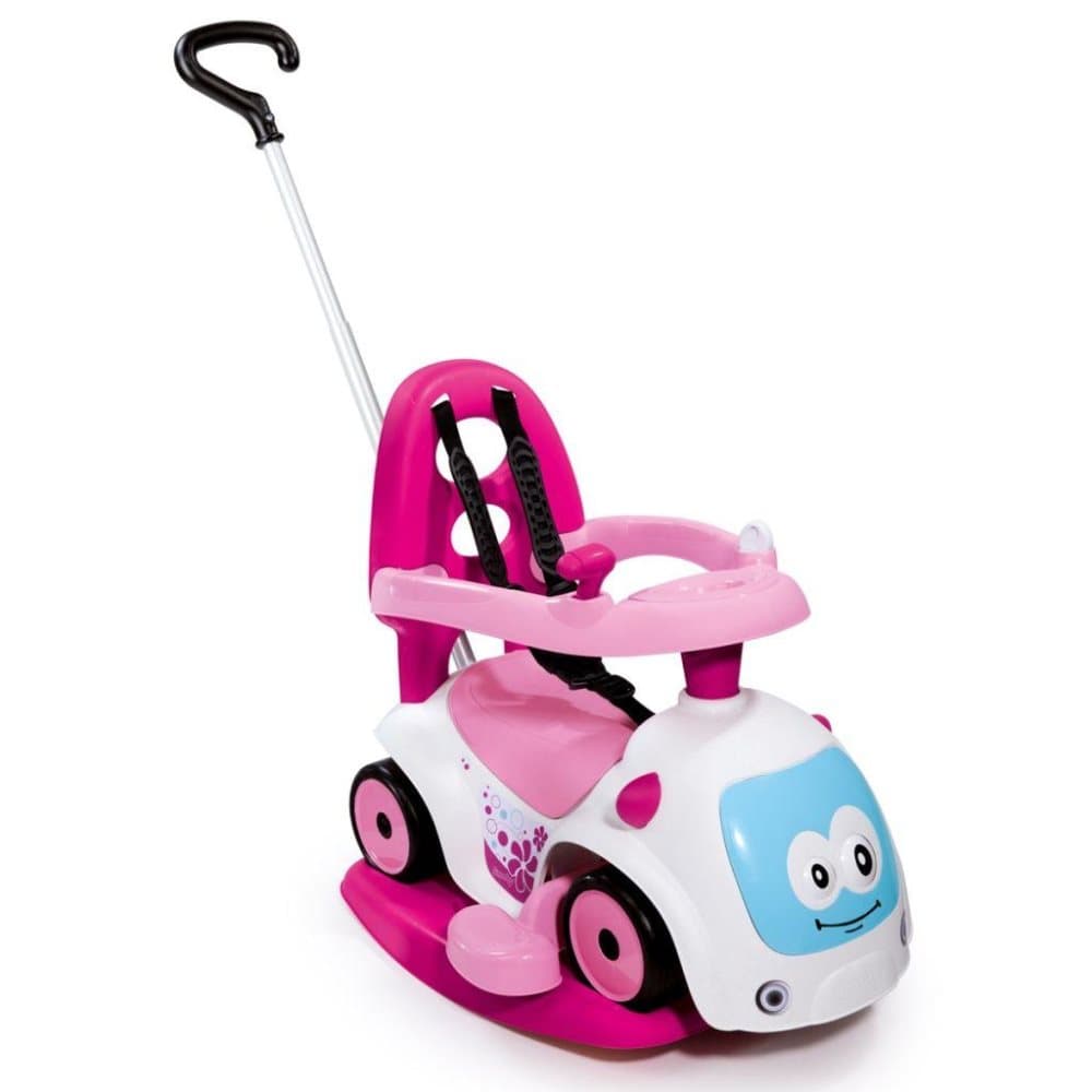 Smoby 4-i-1 kørbar bil Maestro Balade III pink 720301