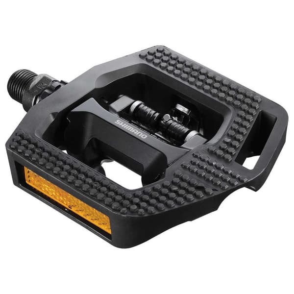 Shimano Pedaler T421 Click-r Orange,Sort