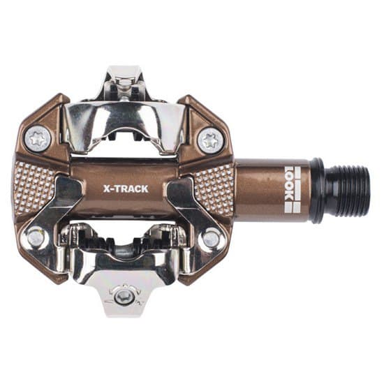 Look Pedaler X-track Röd