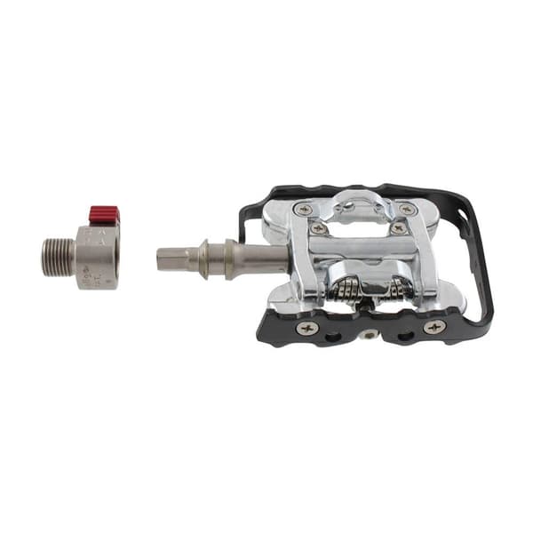 Wellgo Pedaler Half Clipless Silver