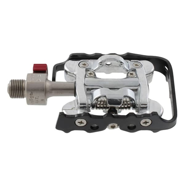 Wellgo Pedaler Half Clipless Silver