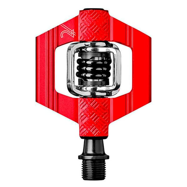 Crankbrothers Pedaler Candy 2 Röd,Silver