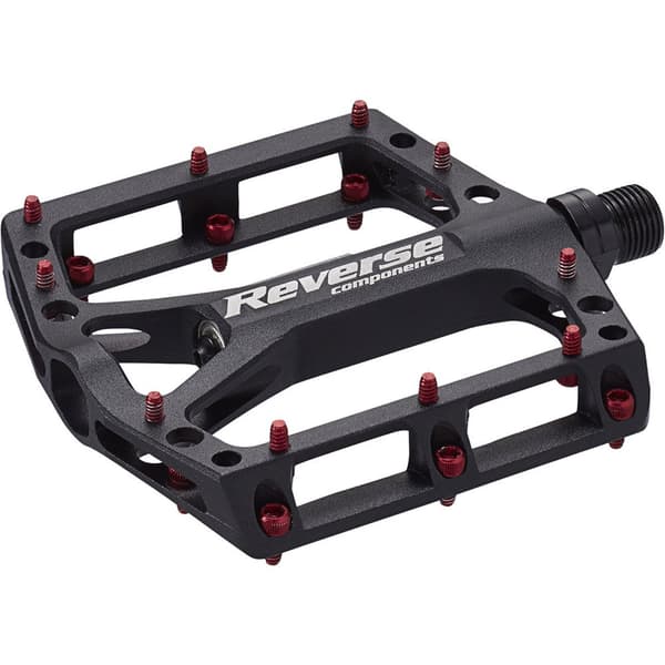 Reverse Components Pedaler Black One Röd