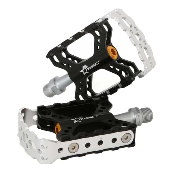 Msc Pedaler Alu 6063t5 Crmo Svart,Silver