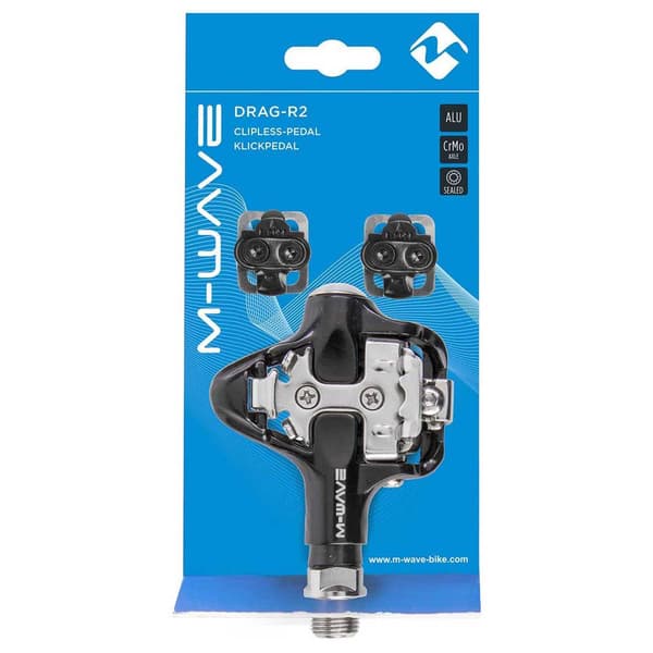 M-wave Pedaler Drag R2 Svart,Silver