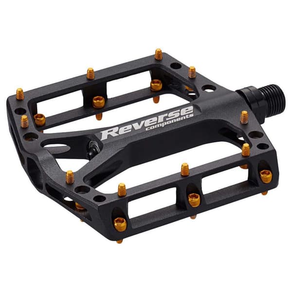 Reverse Components Pedaler Black One Silver