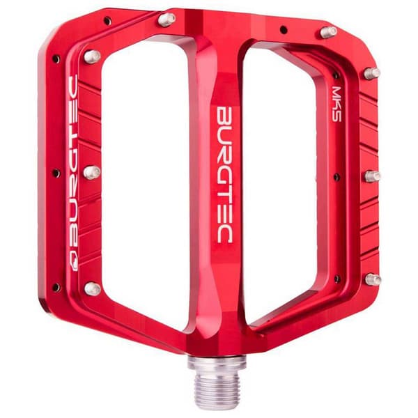 Burgtec Pedaler Penthouse Flat Mk5 Röd