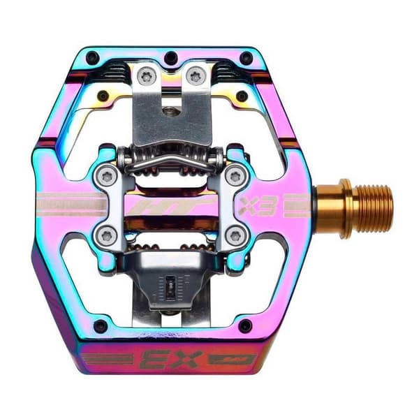 Ht Components Pedaler X3 Titanium Guld