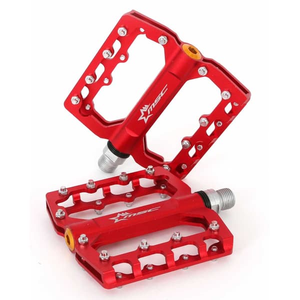 Msc Alu 6063t5 Crmo Pedaler Rød
