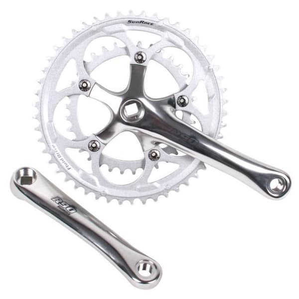 FCR96 SUNRACE 34-50T Silver Vevsats - Racercyklar - Vevdjup +2 mm - Blandat
