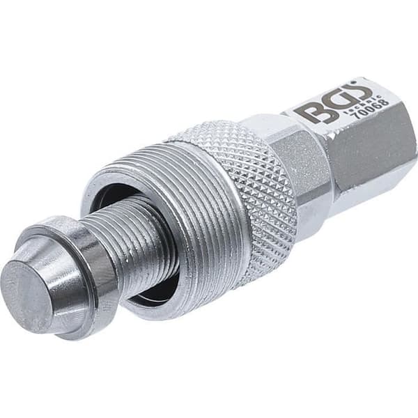 Fyrkantig bottenfästesavdragare - BGS - För Art.70064 - Magnetisk utdrivningsspets - Verktygsstål - 64mm