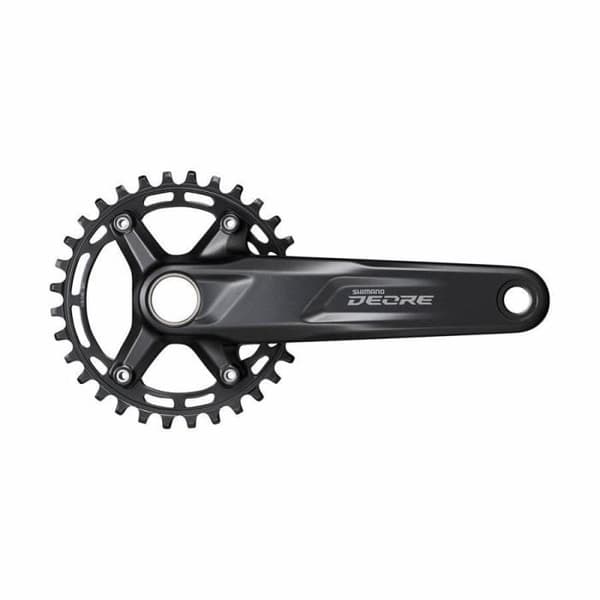 Shimano Deore M5100 11-10S 175mm 32 tänder integrerat MTB vevparti - Svart