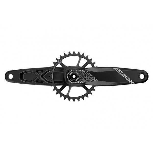 TRUVATIV 6K Eagle Dub Vevsats - Svart - 175mm/32T