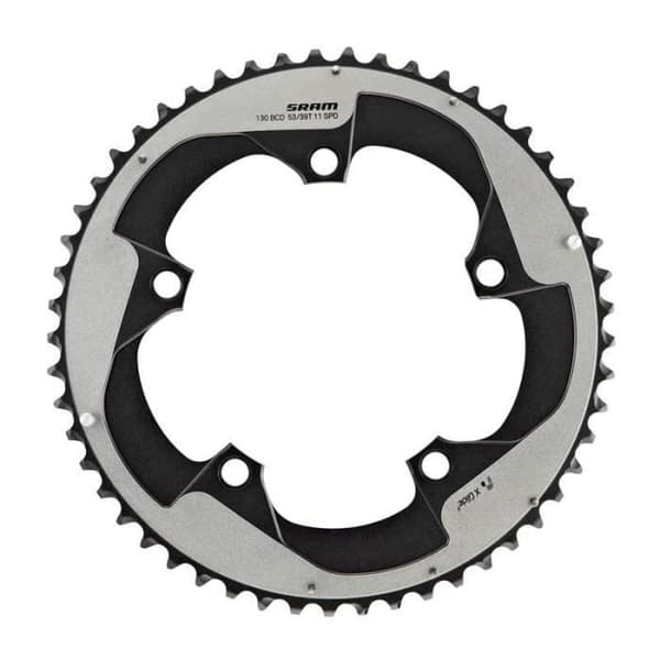 SRAM RED 22 50ts 110 BB30/GXP 50-34 Falcon Grey kedjekrans - Landsvägscykel - Blandat