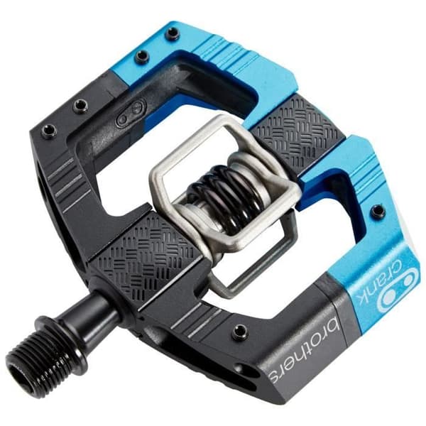 Crankbrothers Mallet Enduro MTB Clipless Pedaler för kvinnor - Svart/Electric Blue