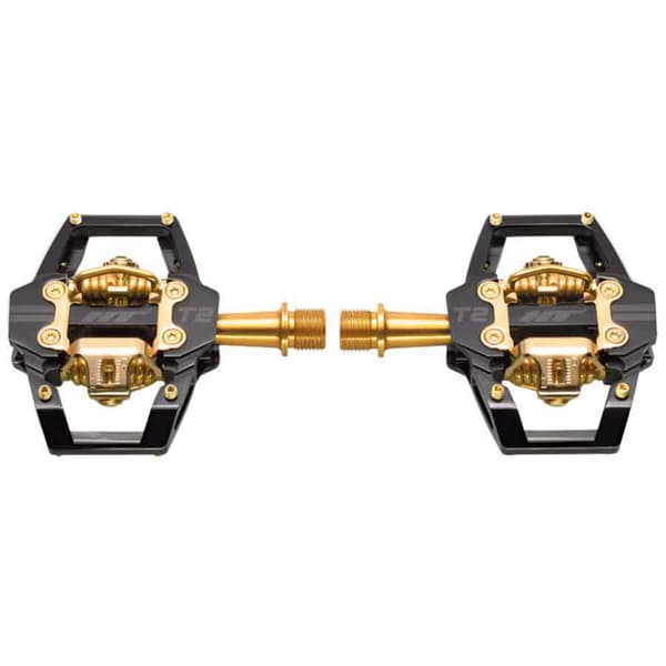 Ht Components T2 Titanium Limited Edition Cykelpedaler Guld