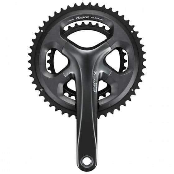 TiagraFC-4700 52/36T 10S 175 mm vevparti - SHIMANO - Landsvägscykel - Grå - Hollowtech II