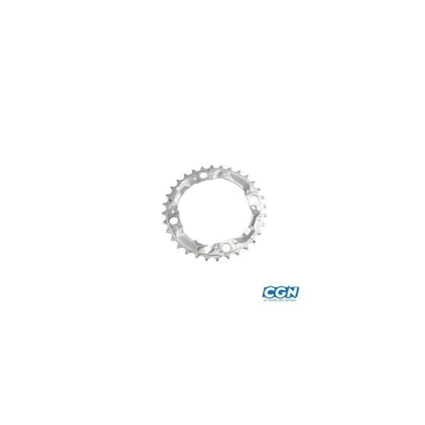 Trippel MTB-kedjering diam 104 interm 32ts silver 4 grenar Shimano Alivio M415/341