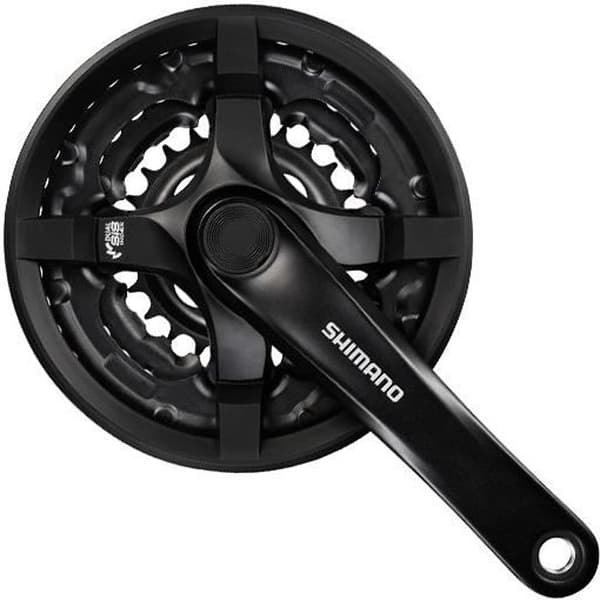 Tourney FC-TY501 8V/7V/6V Vevsats - Svart - SHIMANO