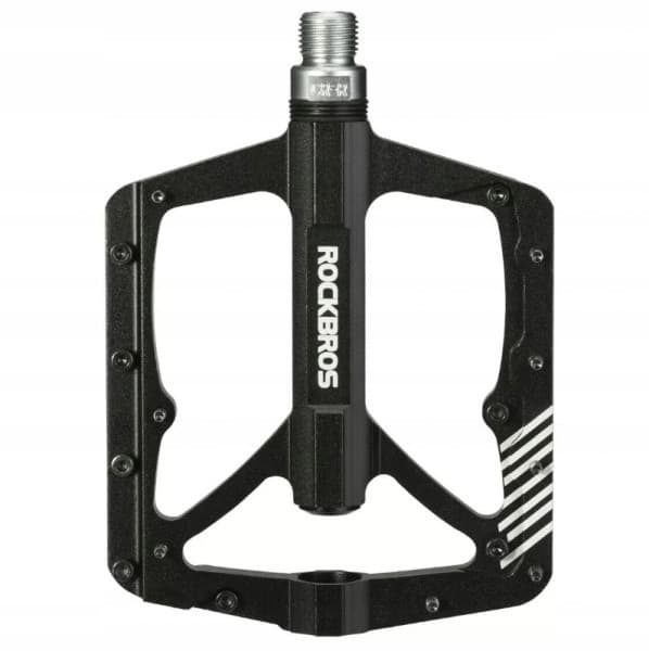 Cykelpedaler i aluminium med stift, svart Rockbros 2018-12BBK