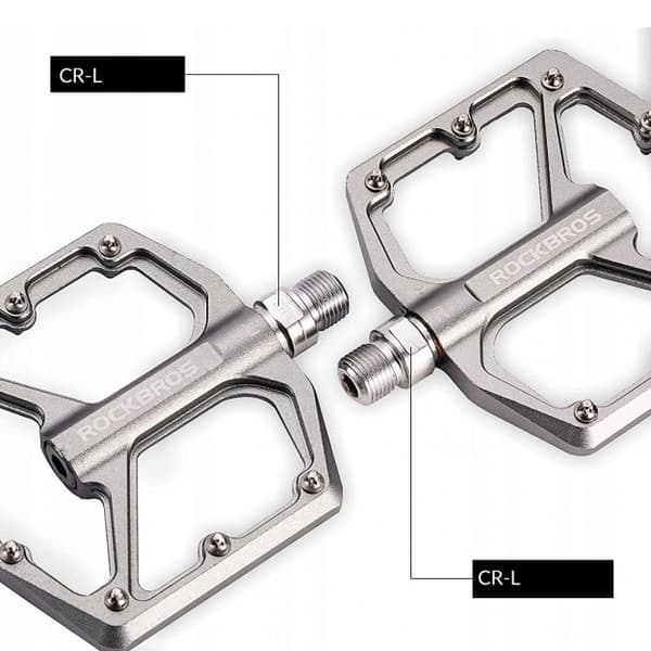 Cykelpedaler i aluminium med titanstift Rockbros K203TI