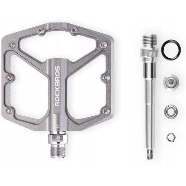 Cykelpedaler i aluminium med titanstift Rockbros K203TI