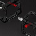 Miniatyrbillede 5 af 5: Nylon cykelpedaler med stifter, sort Rockbros 2021-12A