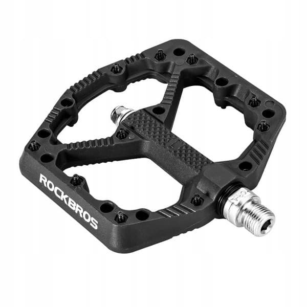 Nylon cykelpedaler med stifter, sort Rockbros 2021-12A