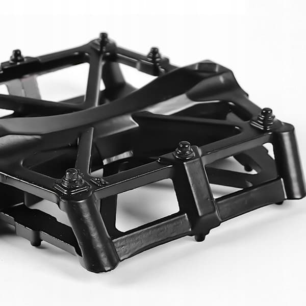ROXAR MTB plattformscykelpedaler, aluminium, svart