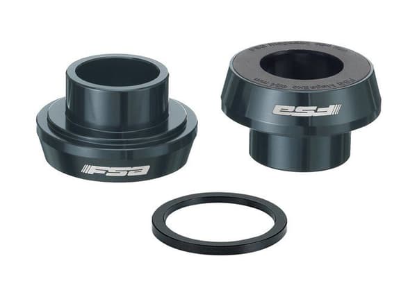 Pédalier - FSA - 200-0018000600 - Adapter BB30/PF30 - Kompatibel med Megaexo - Svart