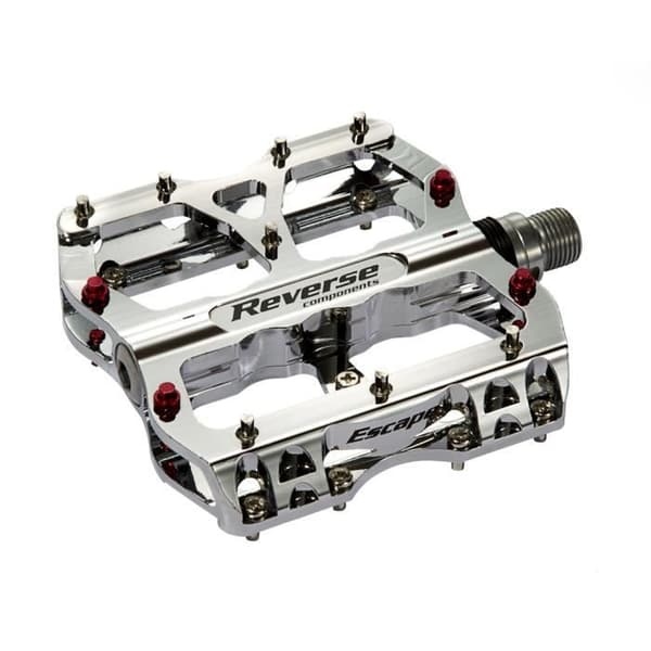 Automatiska pedaler REVERSE Escape krom för Downhill &amp; Freeride - Vikt par: 406 g