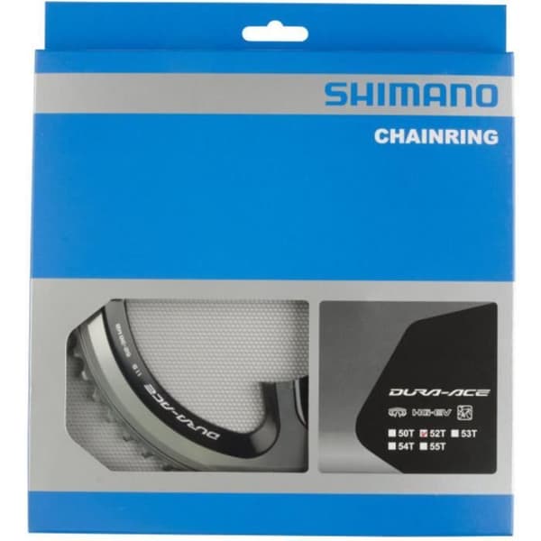 Shimano Dura-Ace FC-9000 kedjekrans - 11 speed MB svart/silver