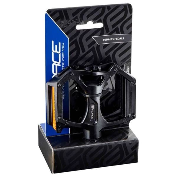 Force BMX Alu Pedal Svart