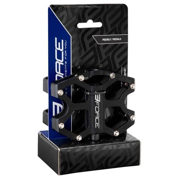 Platta pedal - FORCE - Gale - 100x73 mm - Täta lager - 300 gram