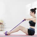 Miniatyrbild 2 av 4: TD® Midja Fitness Pedal Tränare Viktminskning Träning Sport Sit Ups Män Kvinnor Hjälphem - Rosa